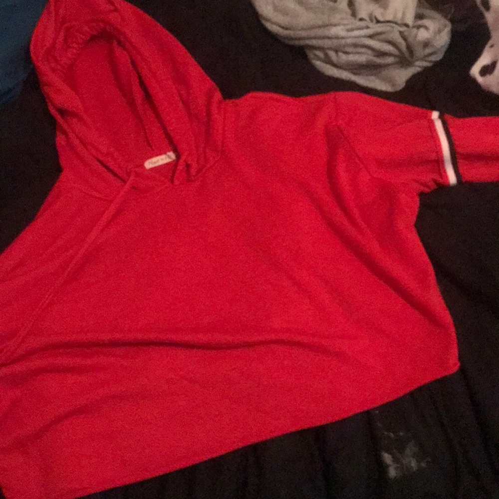 Cropped hoodie